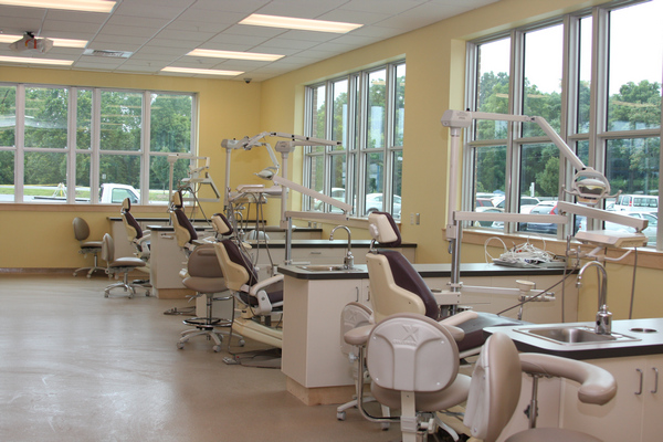 SEAT YOURSELVES: Hagerstown Community College’s dental lab