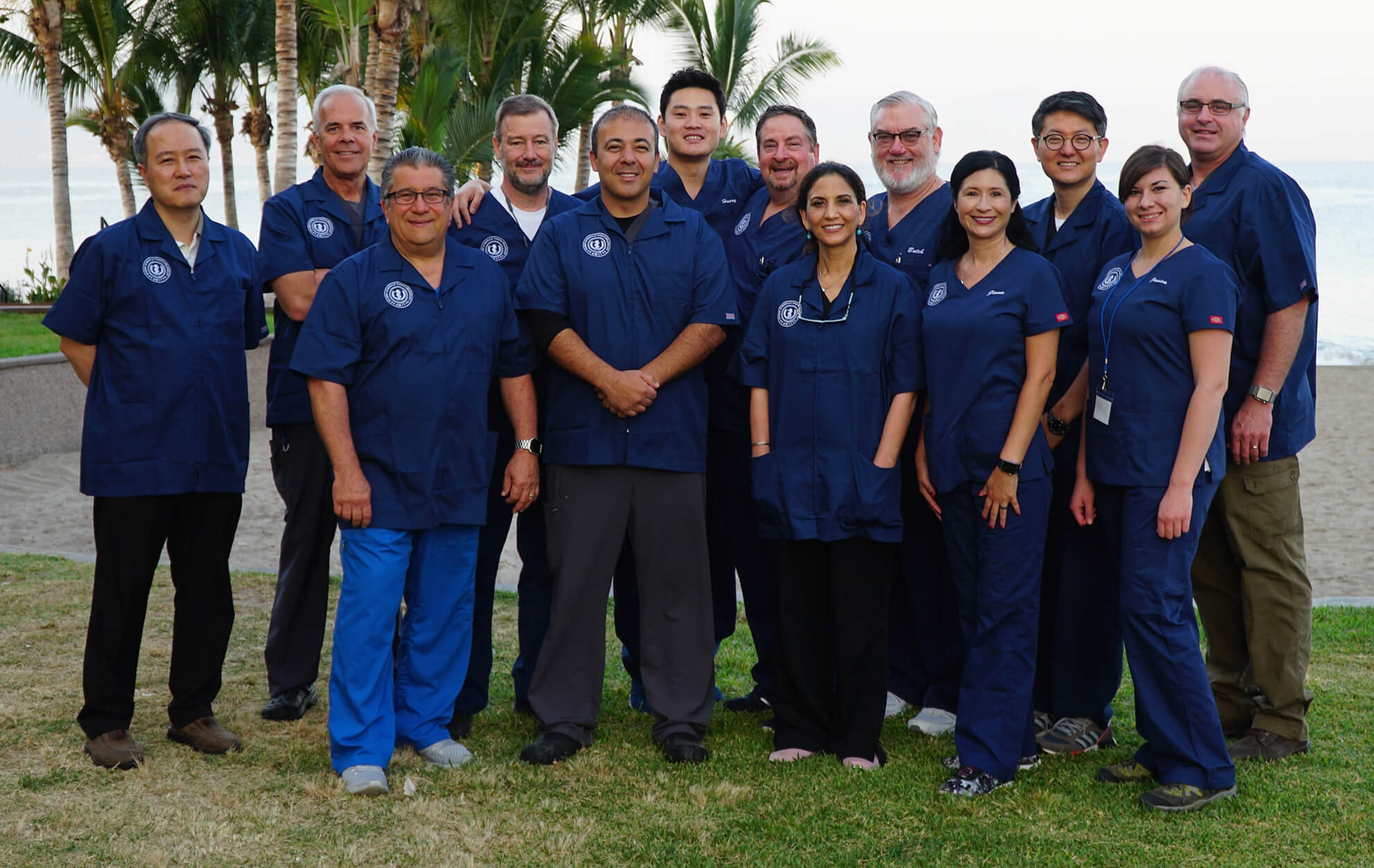 MEETING OF THE MINDS: Dr. Kianor Shah (front row, second from left) at the Academy of Minimally Invasive Implantology in Puerto Vallarta, Mexico