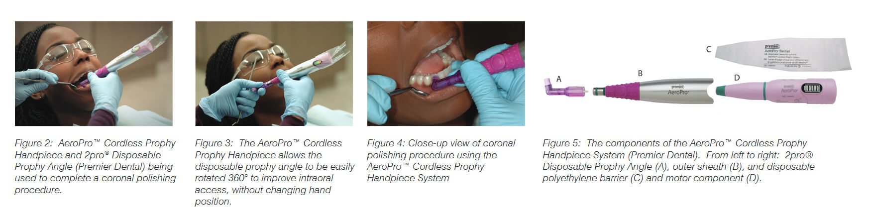 AeroPro™ Cordless Prophy Handpiece System (Premier Dental)