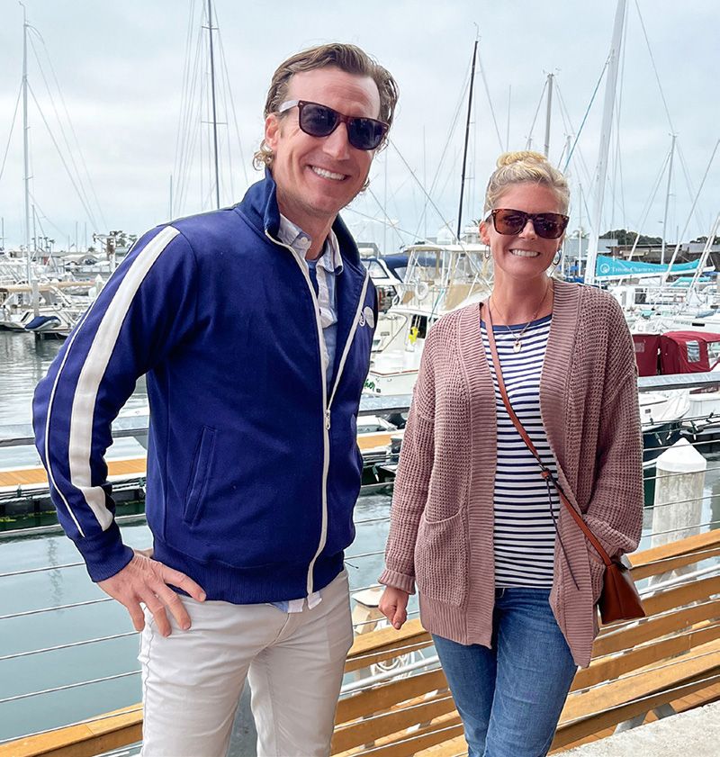Mark Ketterhagen and his wife, Dr. Sarah Blair