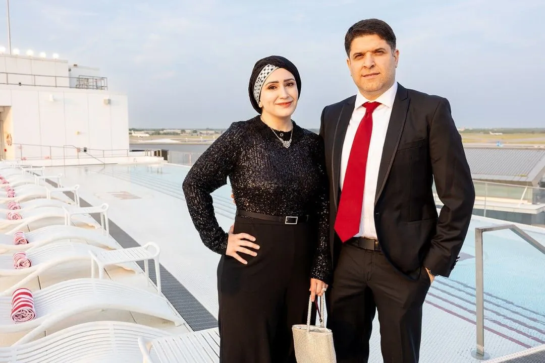 4040 Dr. Heba Al Tamimi with Muataz Kadhum;