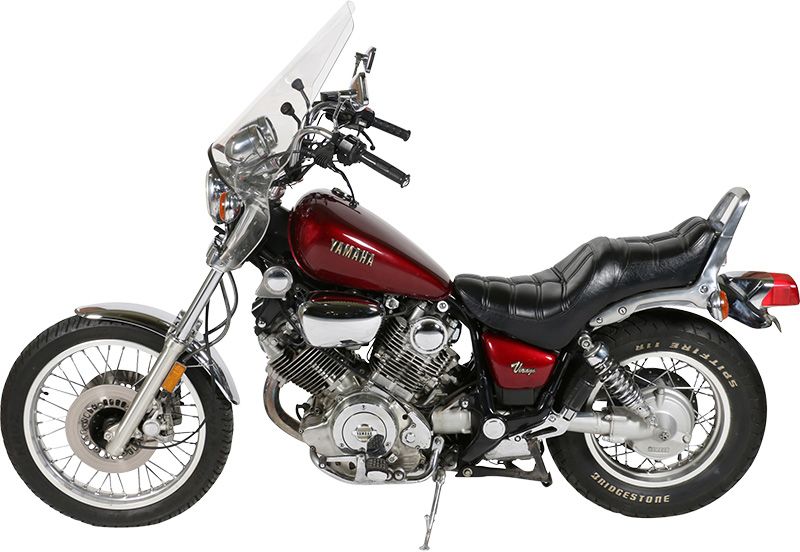 Economic vroom: The 1984 Yamaha Virago 700 was known as the “tariff buster” for its smaller engine, built to get around President Reagan’s import levies.
