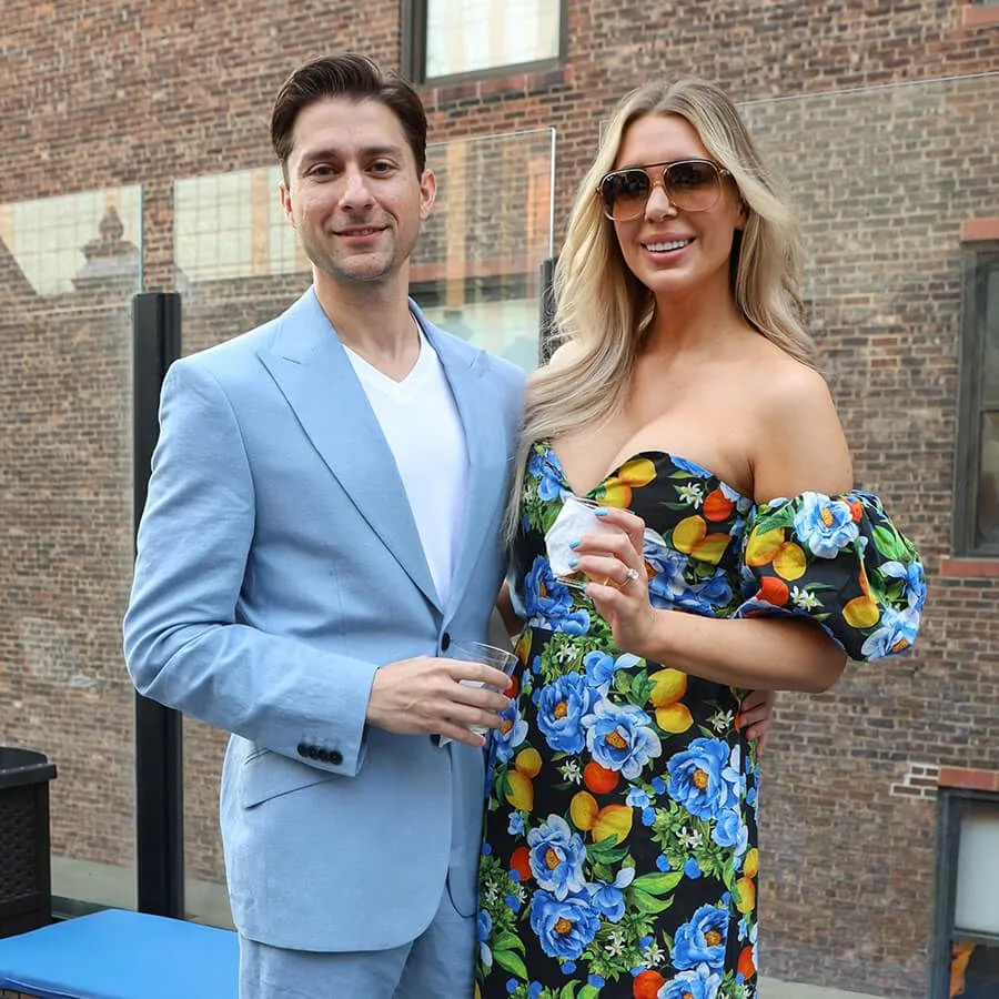 Dr. Nicholas Bottorff with his fiancée, Anna Maria Hammett