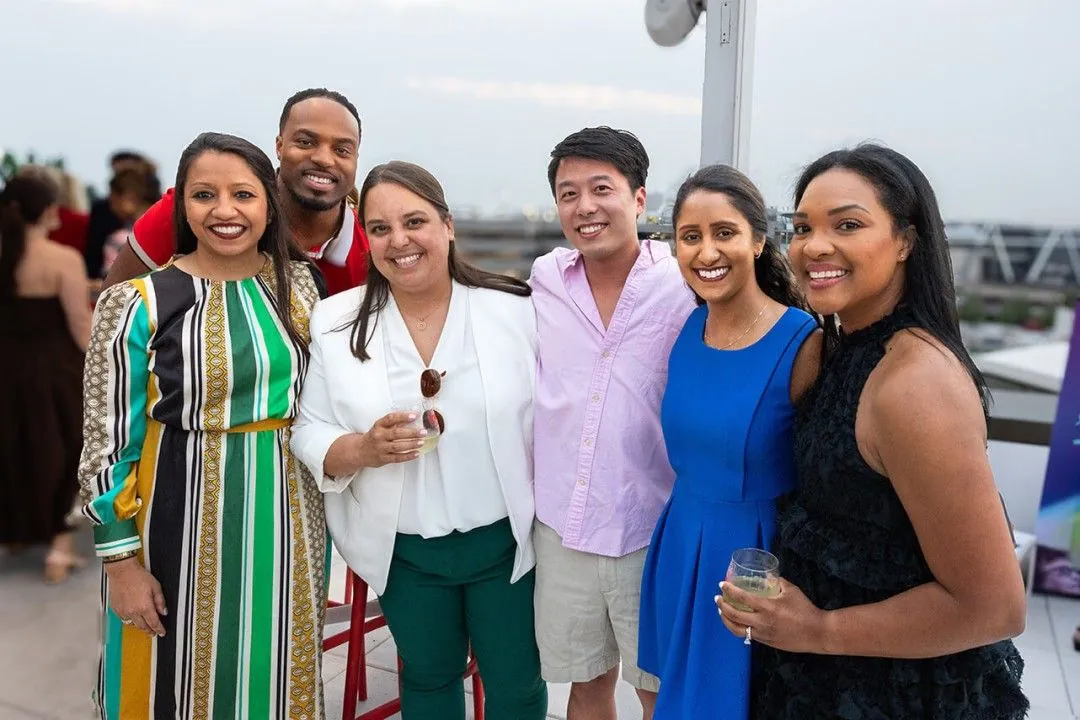 4040 Drs. Nickita R. Zaveri and Lex Pierre IV with Josie Cox, Ronald Truong and 4040 Drs. Ambika Rani Srivastava and Ashley Dawson. 