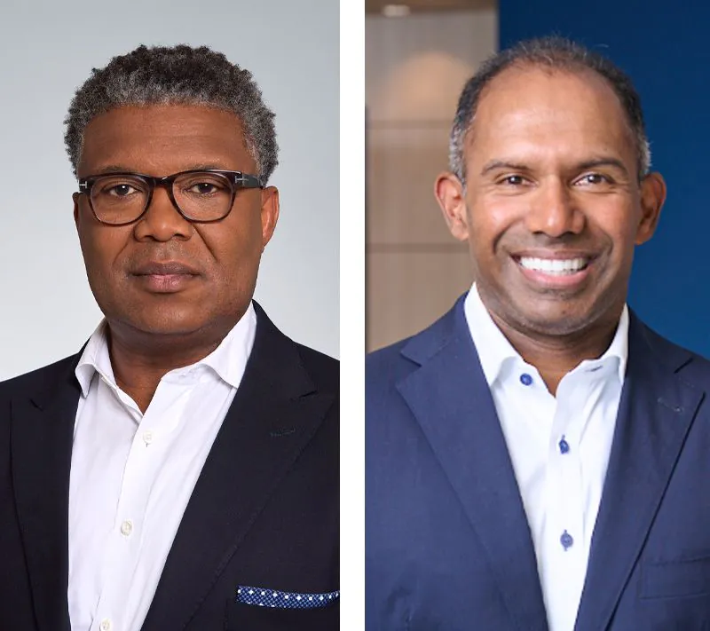 Fred Lowery CEO, Henry Schein Robert Rajalingam CEO, Patterson Companies
